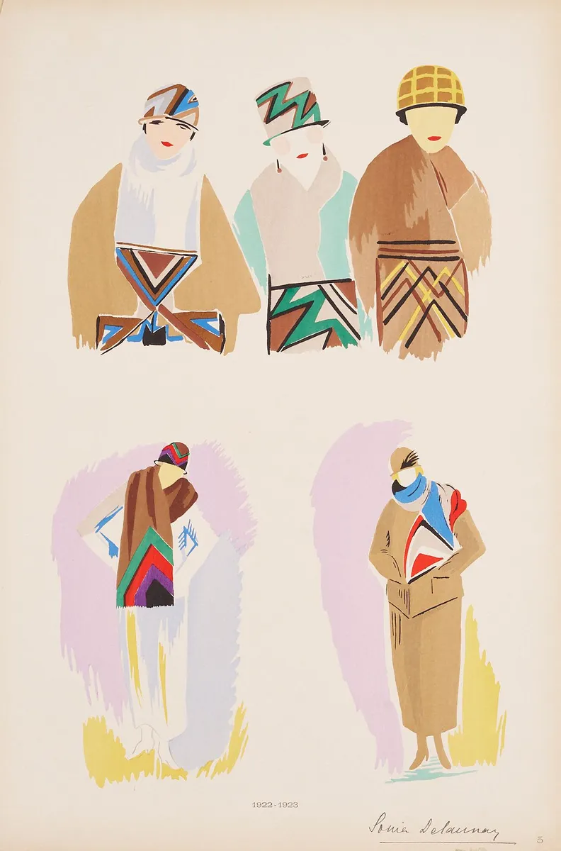 Зі збірника ескізів Соні Делоне 3