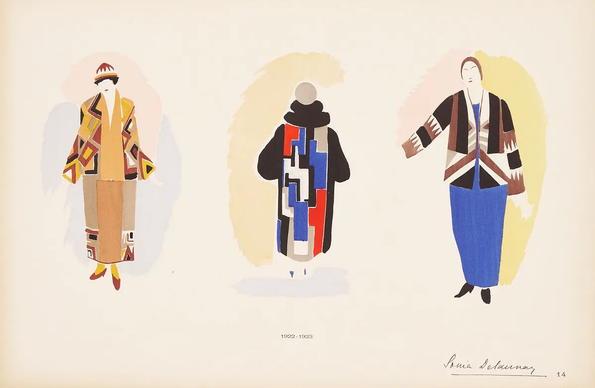 Зі збірника ескізів Соні Делоне 11