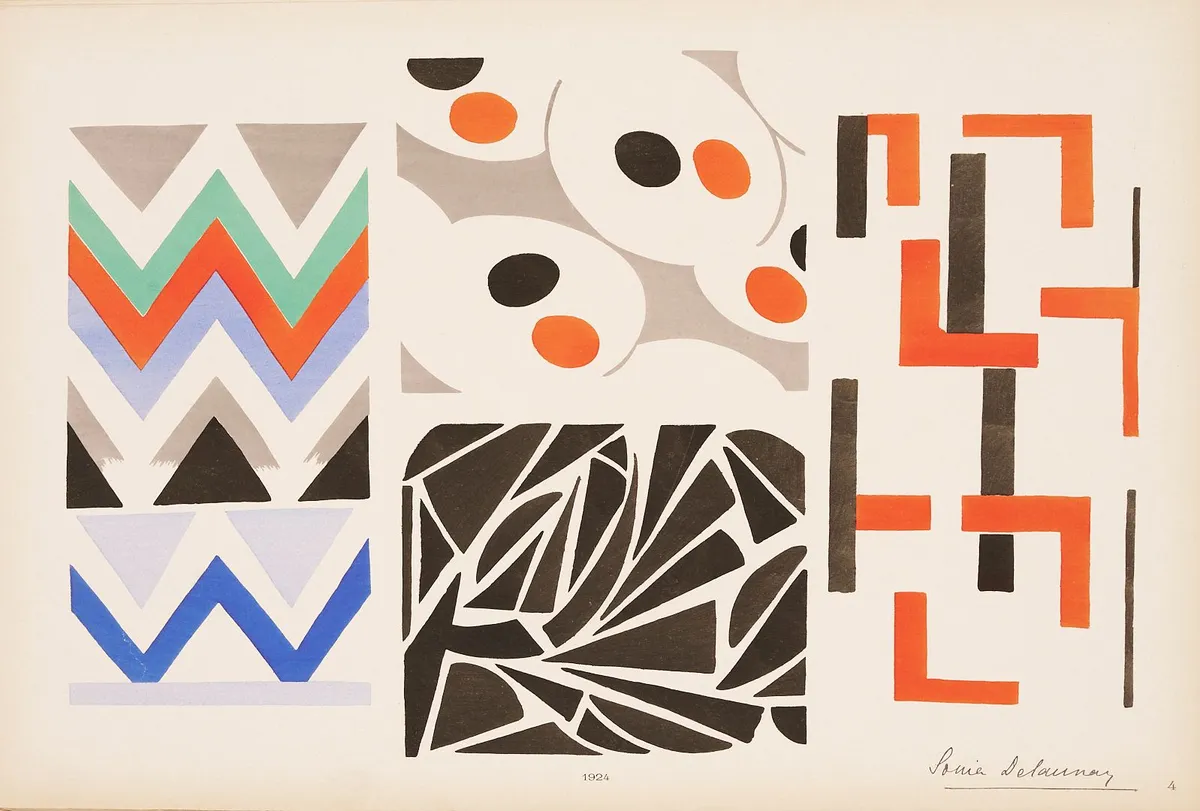 Зі збірника ескізів Соні Делоне 4