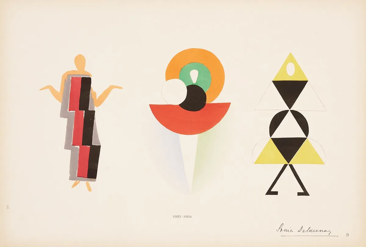 Зі збірника ескізів Соні Делоне 5