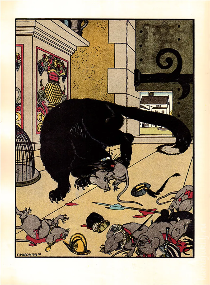 How mice buried a cat