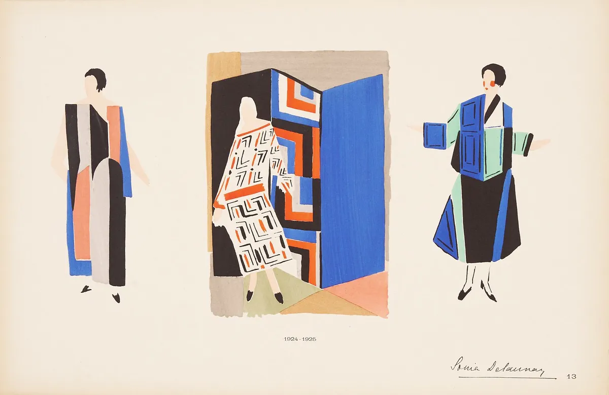 Зі збірника ескізів Соні Делоне 12