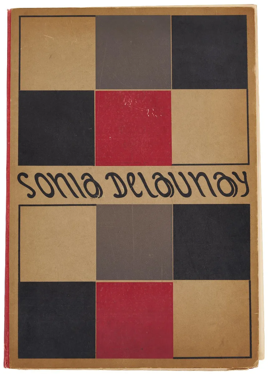 Cover of a collection of sketches by Sonia Delaunay