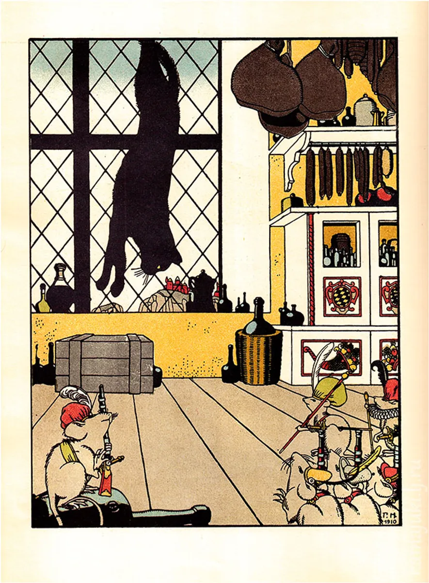 How mice buried a cat