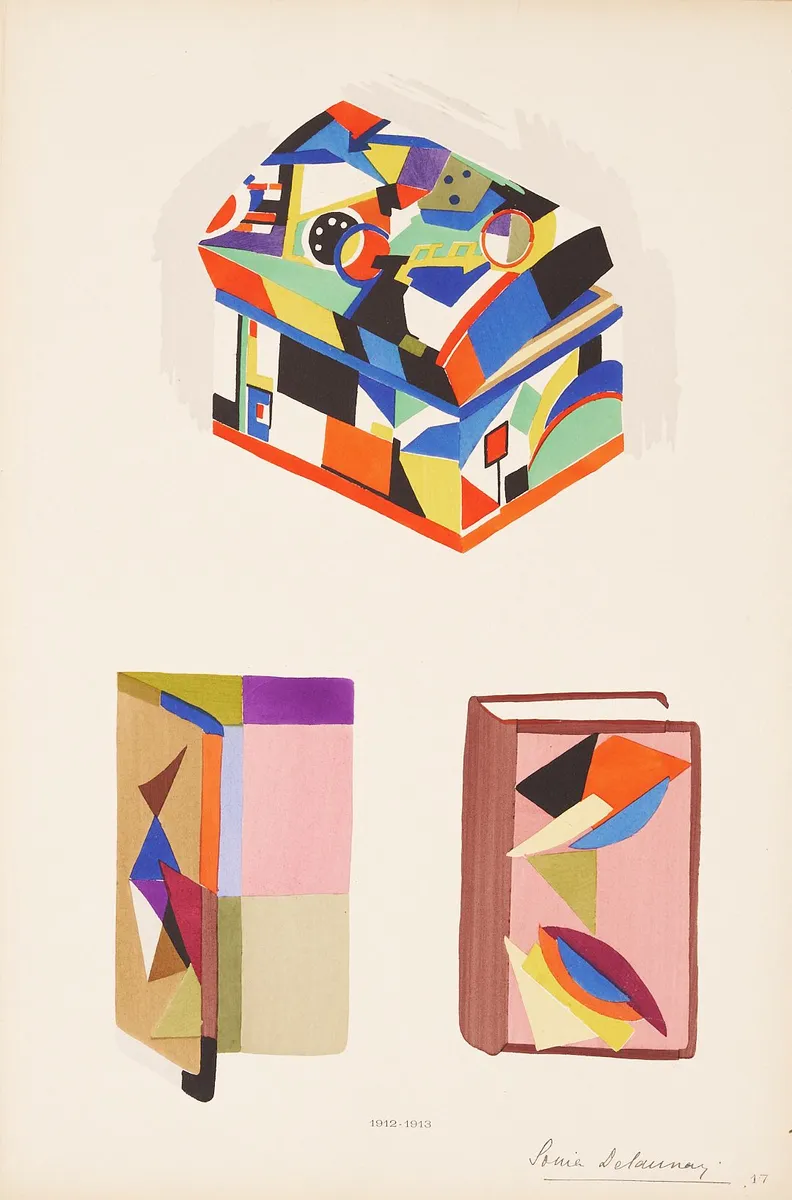 Зі збірника ескізів Соні Делоне 9