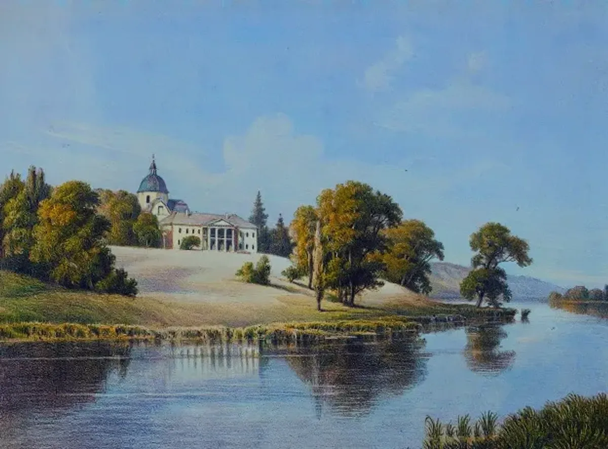 Парк у Городку поблизу Рівного Діонісій Міклер створив на замовлення графа Естерхазі.