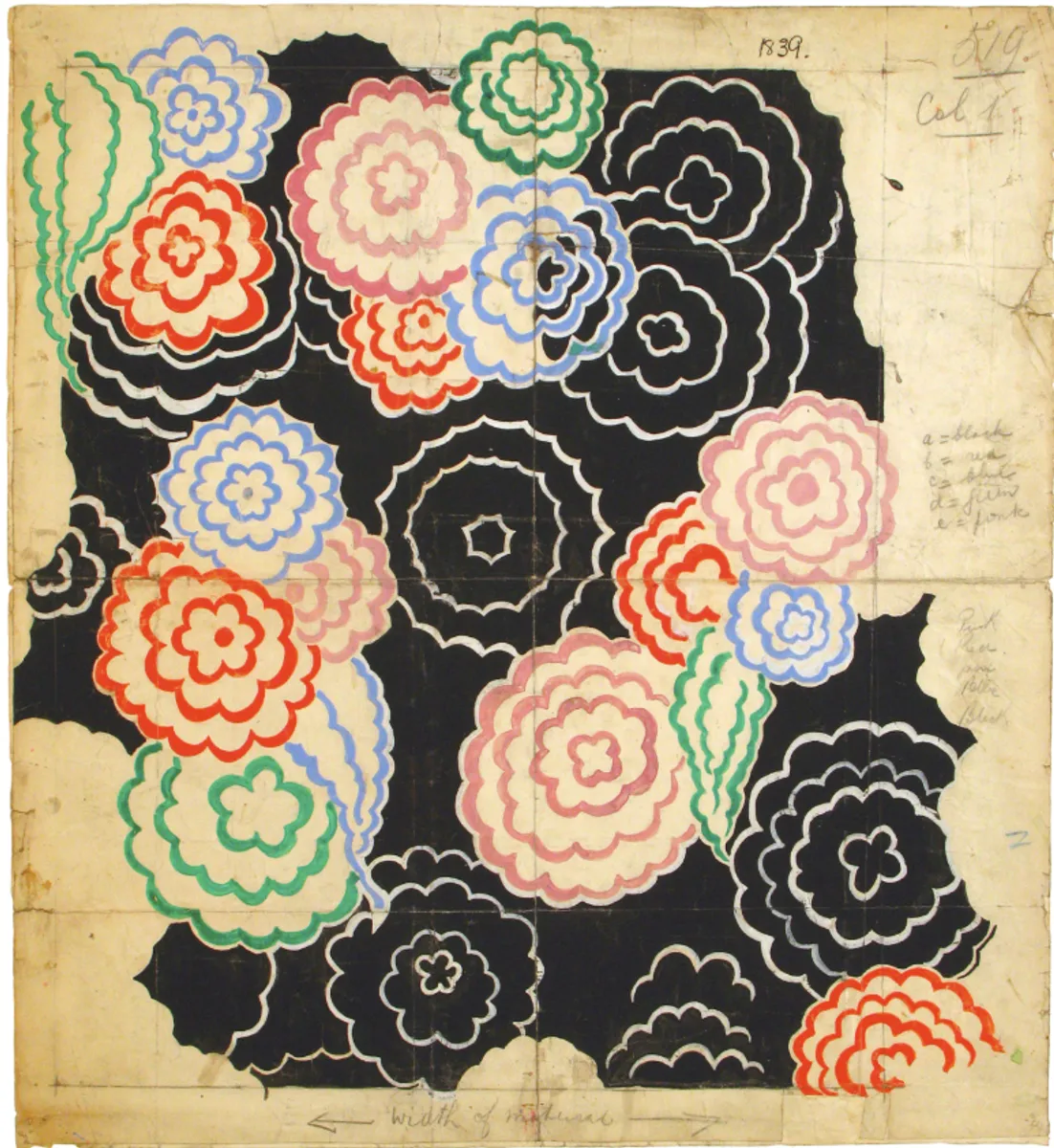 Sonia Delaunay  Design 253  France  1928 1930