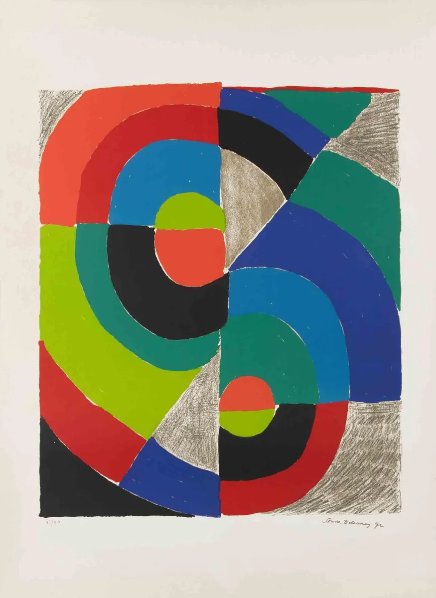 Т 152985 Соня Делоне Композиція Орфік 1 Майстер