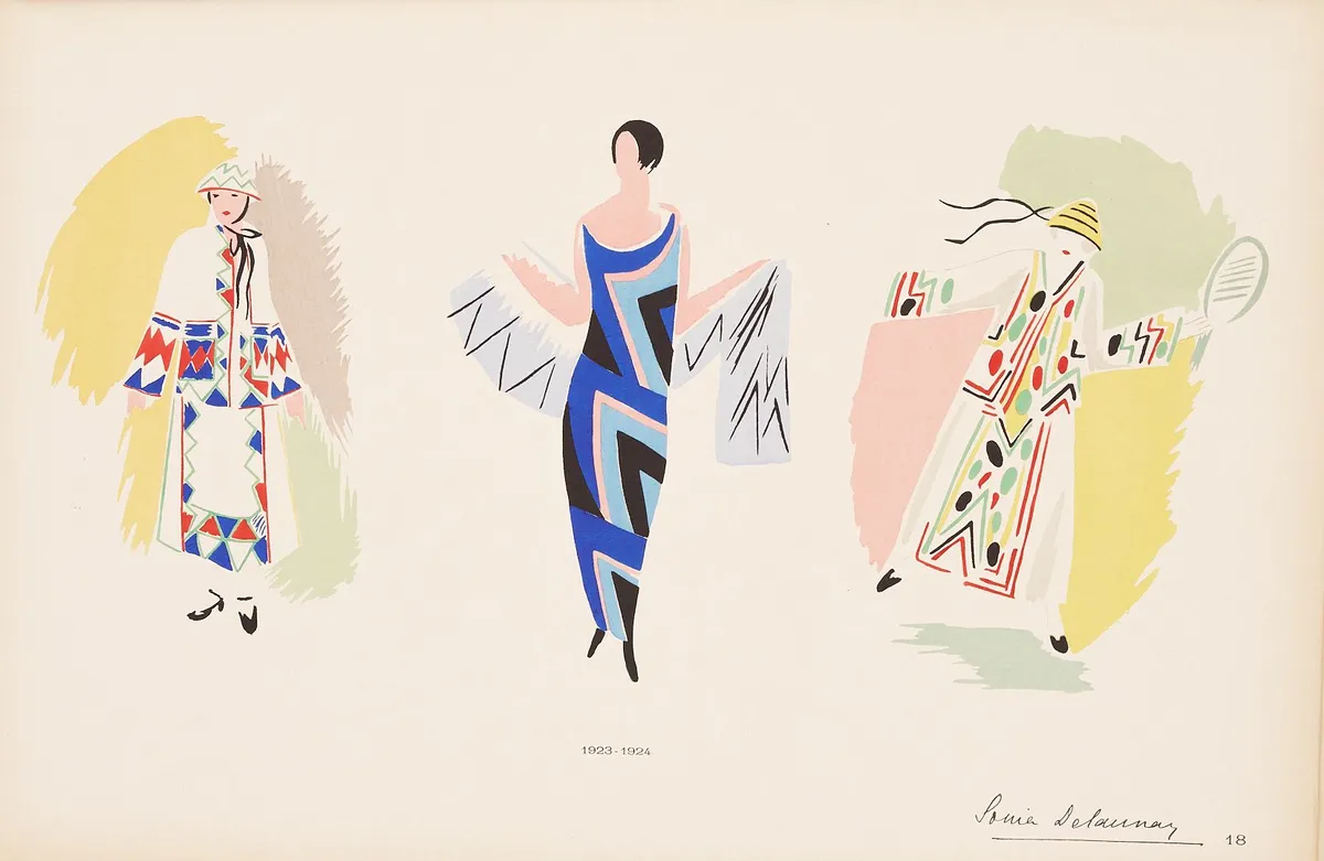 Зі збірника ескізів Соні Делоне 8