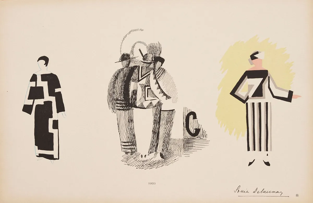 Зі збірника ескізів Соні Делоне 16