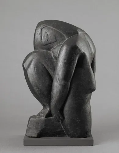 Woman (Sadness, Head on Knee)