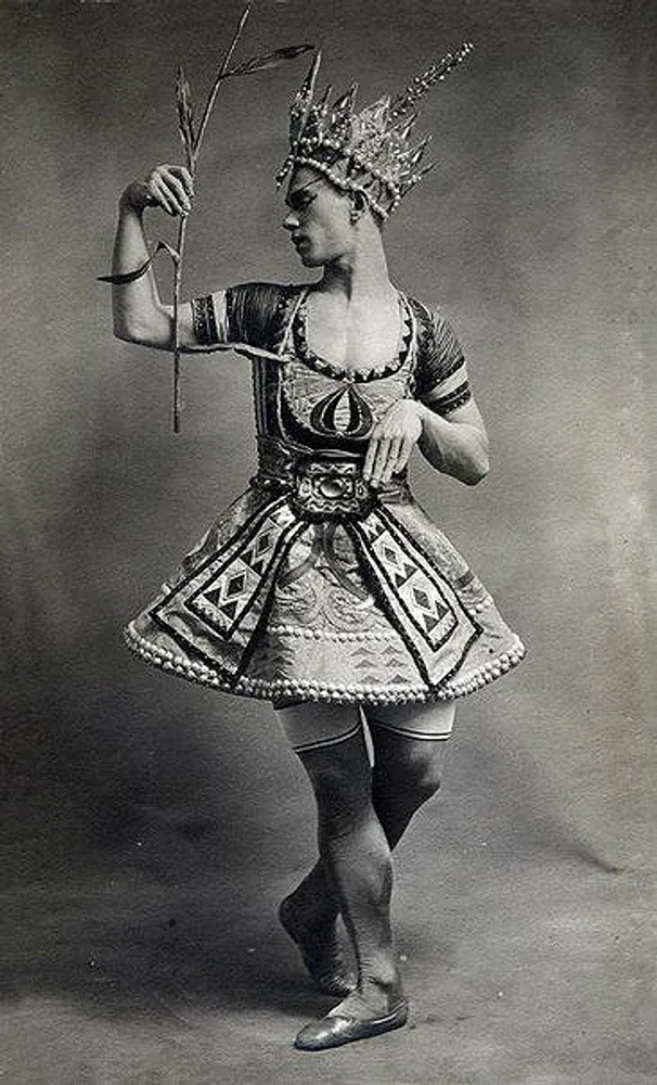 Greatest male dancer of the early 20th century Vaslav Nijinsky