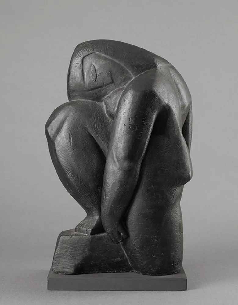 Woman (Sadness, Head on Knee)