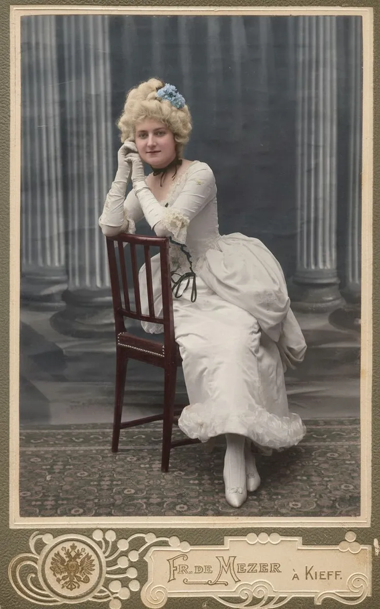 Portrait of an unknown woman