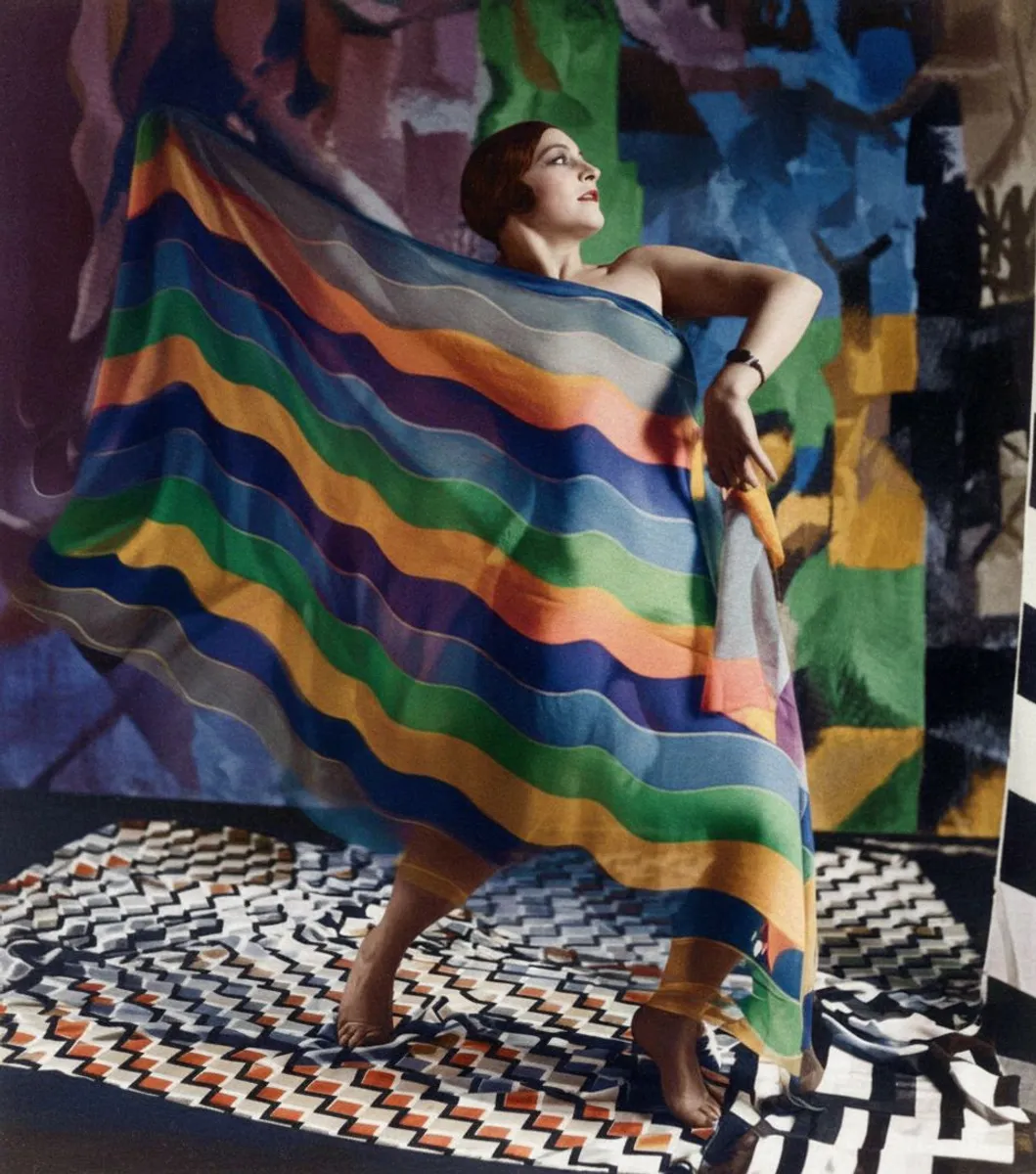 Художній автомобіль Соні Делоне "Вінтажний шарф 1918 року"