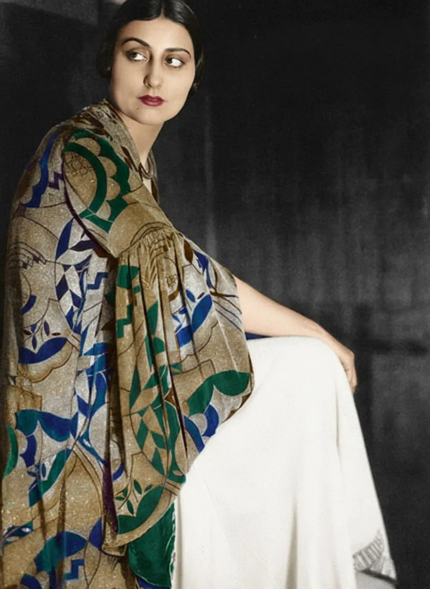 Накидка, дизайн Соні Делоне