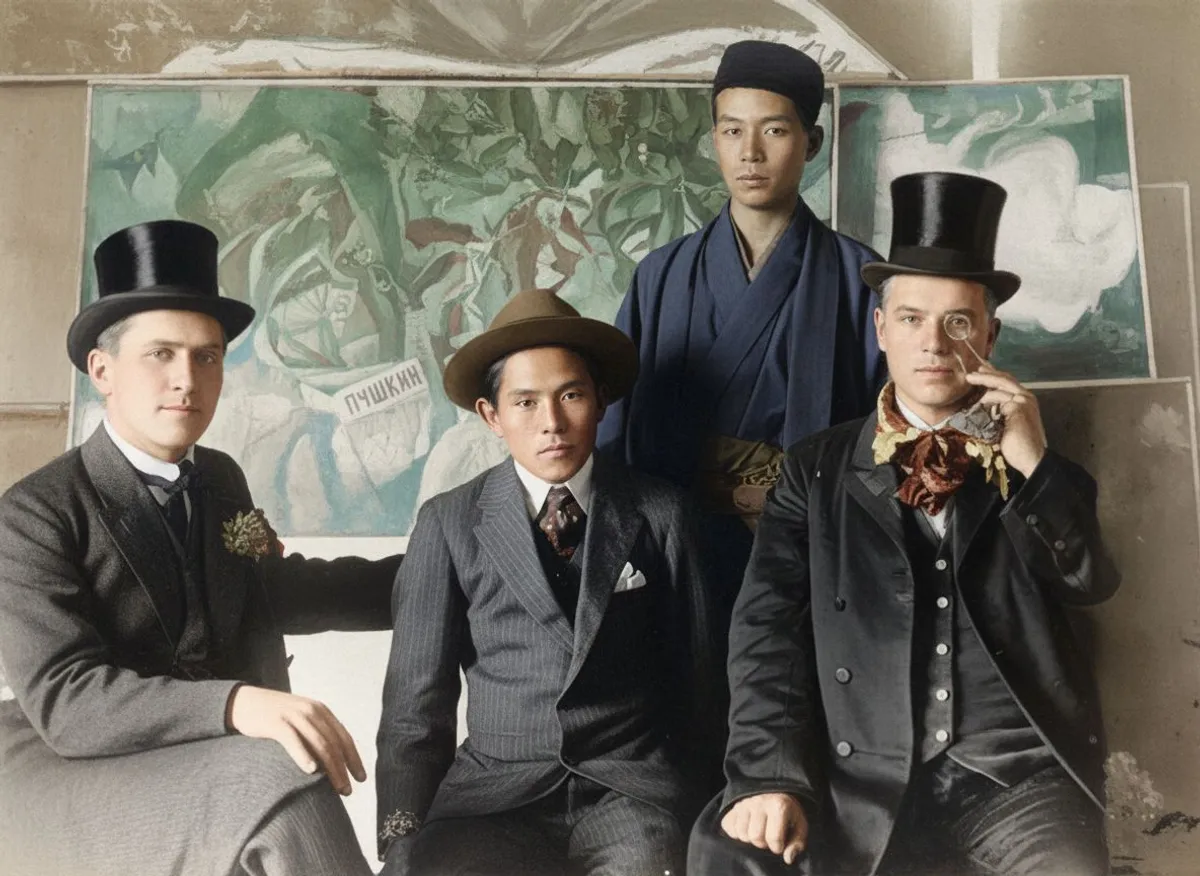 David Burliuk in Japan