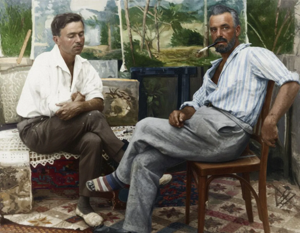 Mykola Glushchenko and Volodymyr Vynnychenko