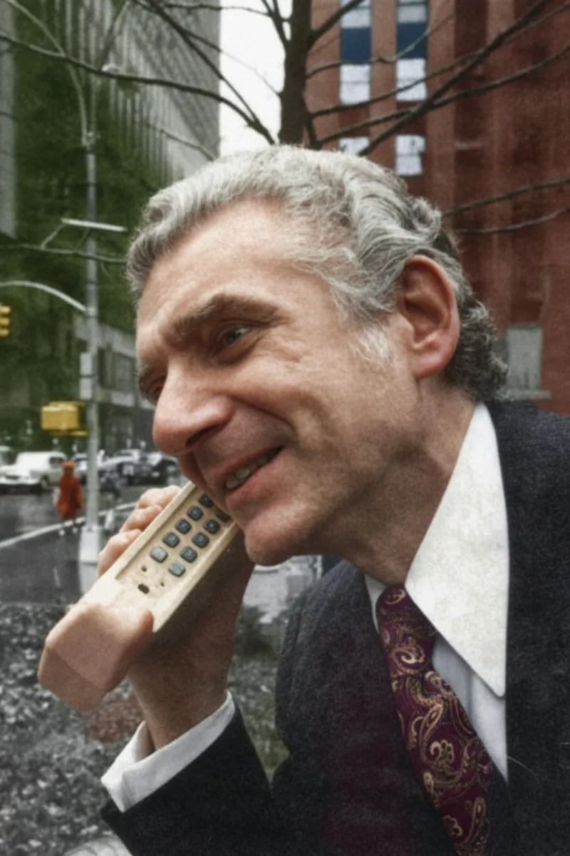 The father of the cell phone is Martin Cooper.
