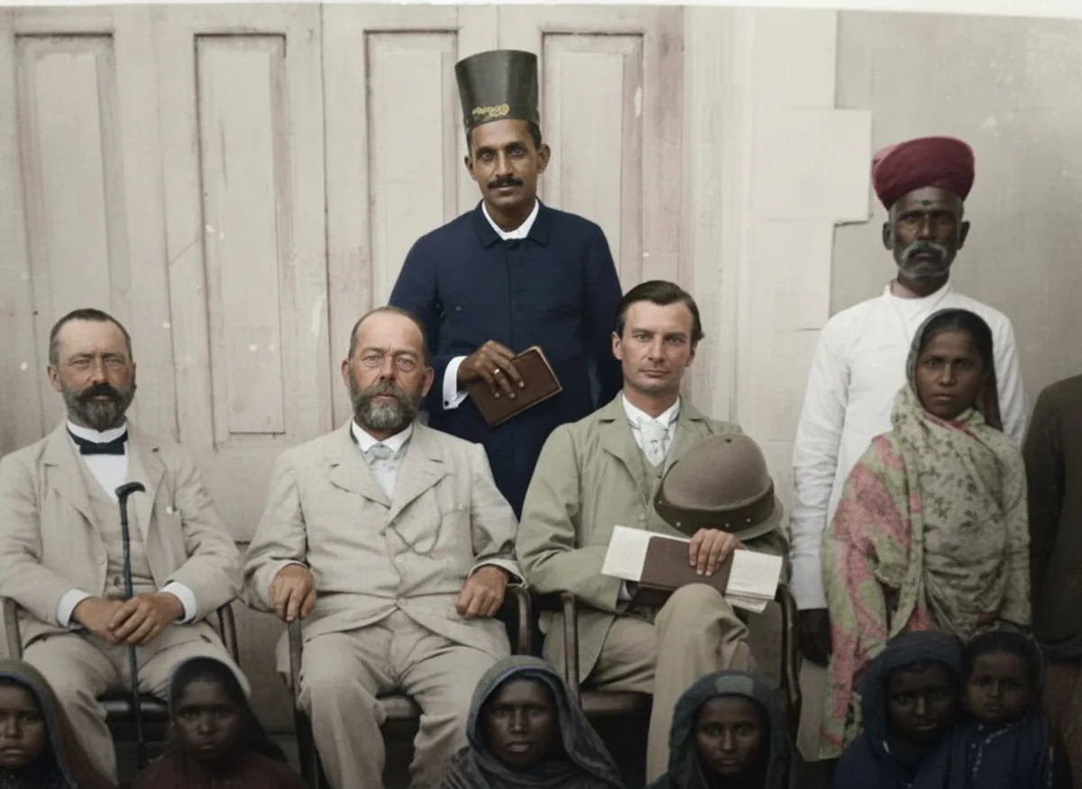 Waldemar Haffkine together with Nobel Laureate Robert Koch in Daman