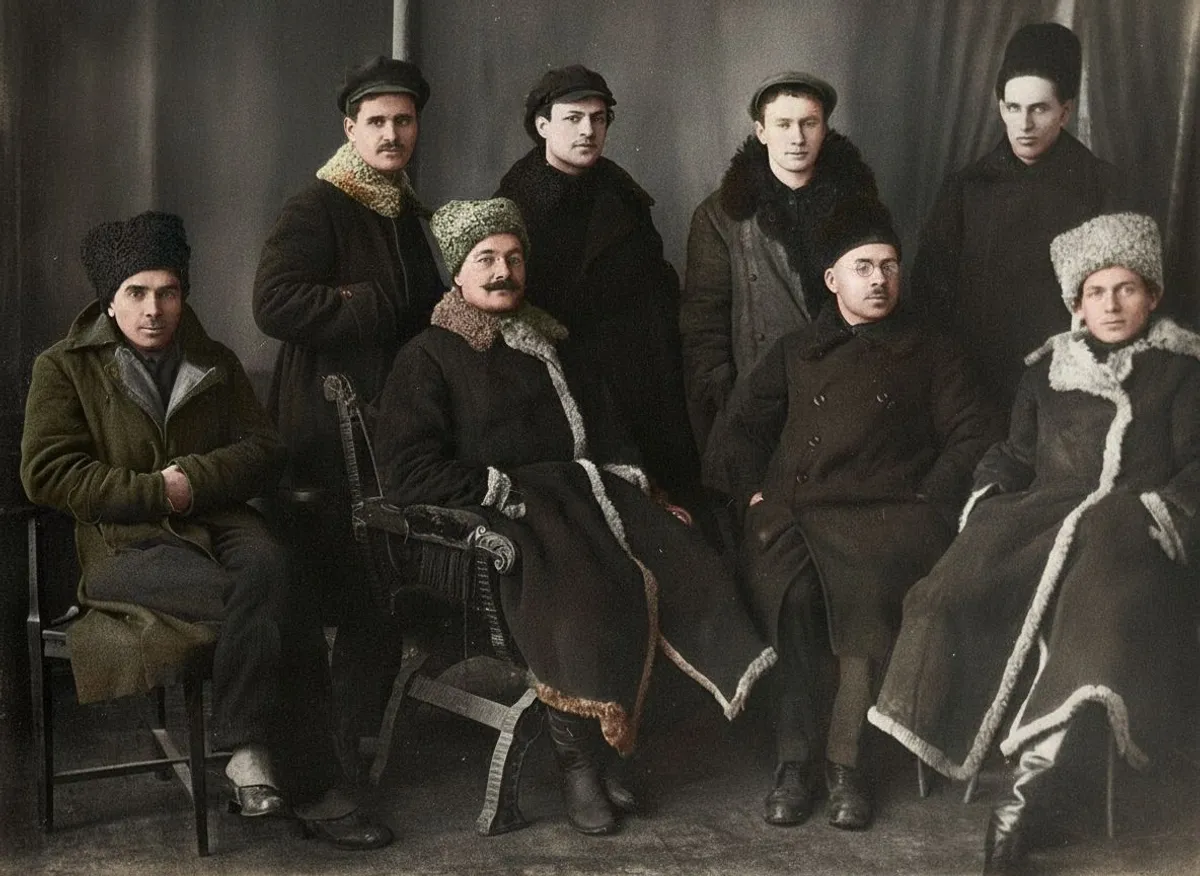 Делегати Першої Всесоюзної конференції Асоціації пролетарських письменників СРСР, представники України та Білорусі.