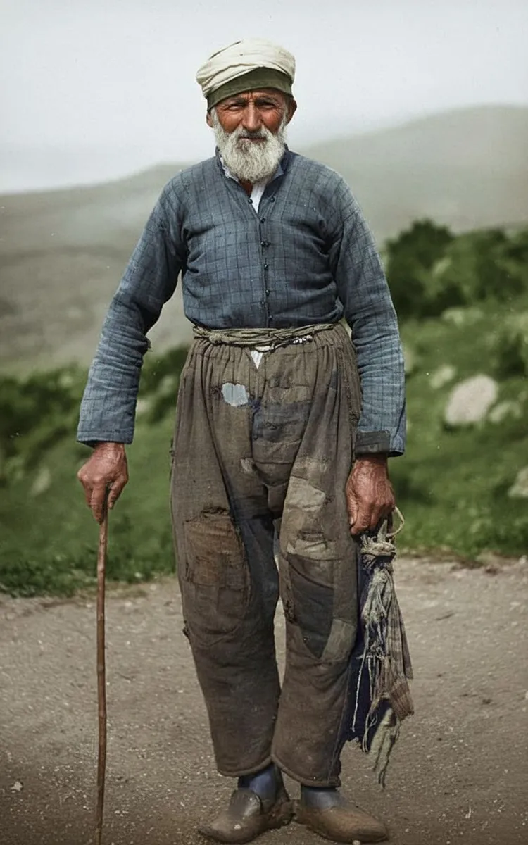 Elderly Crimean Tatar Villager 