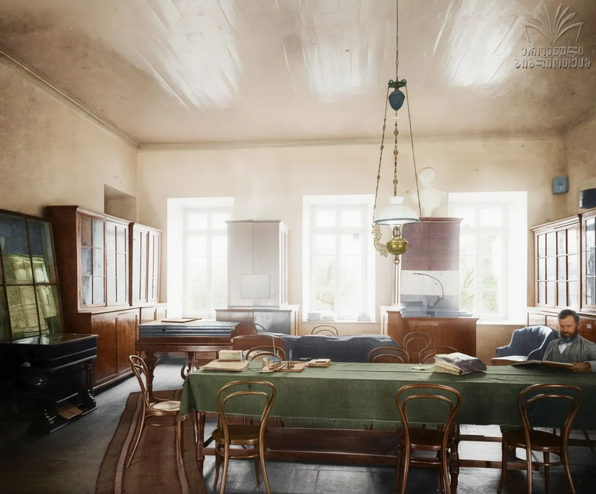 Стоянов в Батумській класичній гімназії