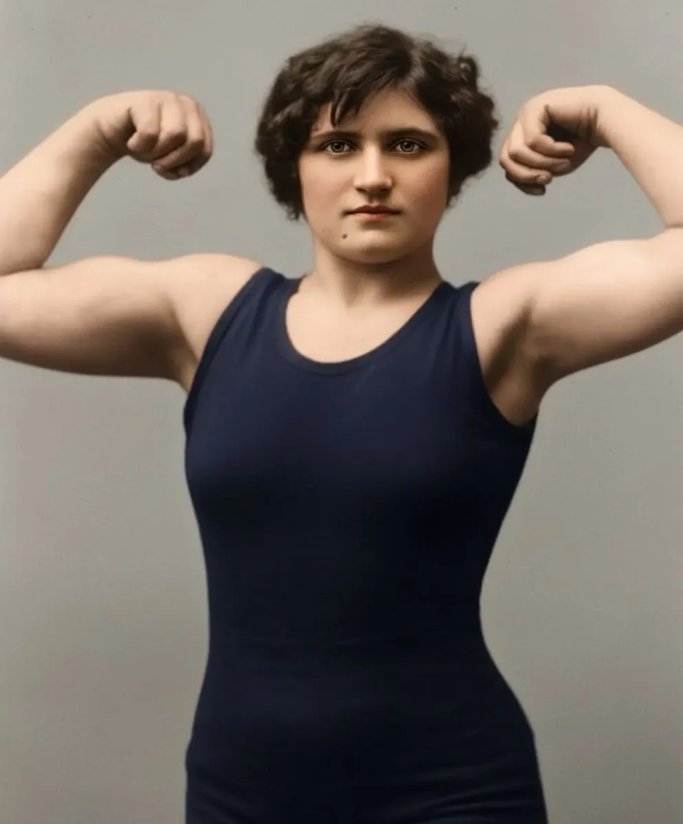 World champion in classical women's wrestling (1915) - Maria Yakymovna Kovac