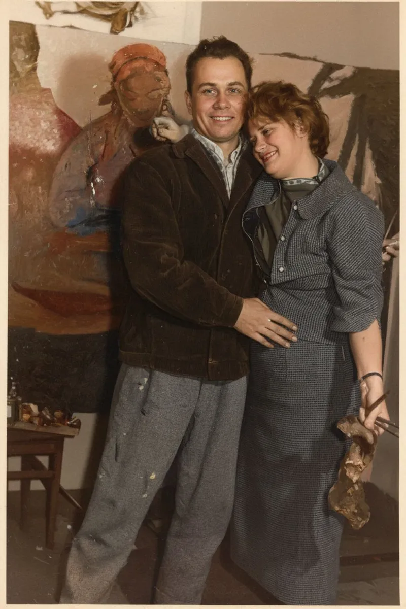 2. Viktor Zareczkij I Alla Gorska V Hudozhnij Majsterni Poch. 1960 H Rr. 1