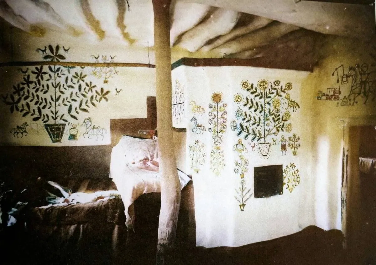 Інтер'єр української етнічної хати