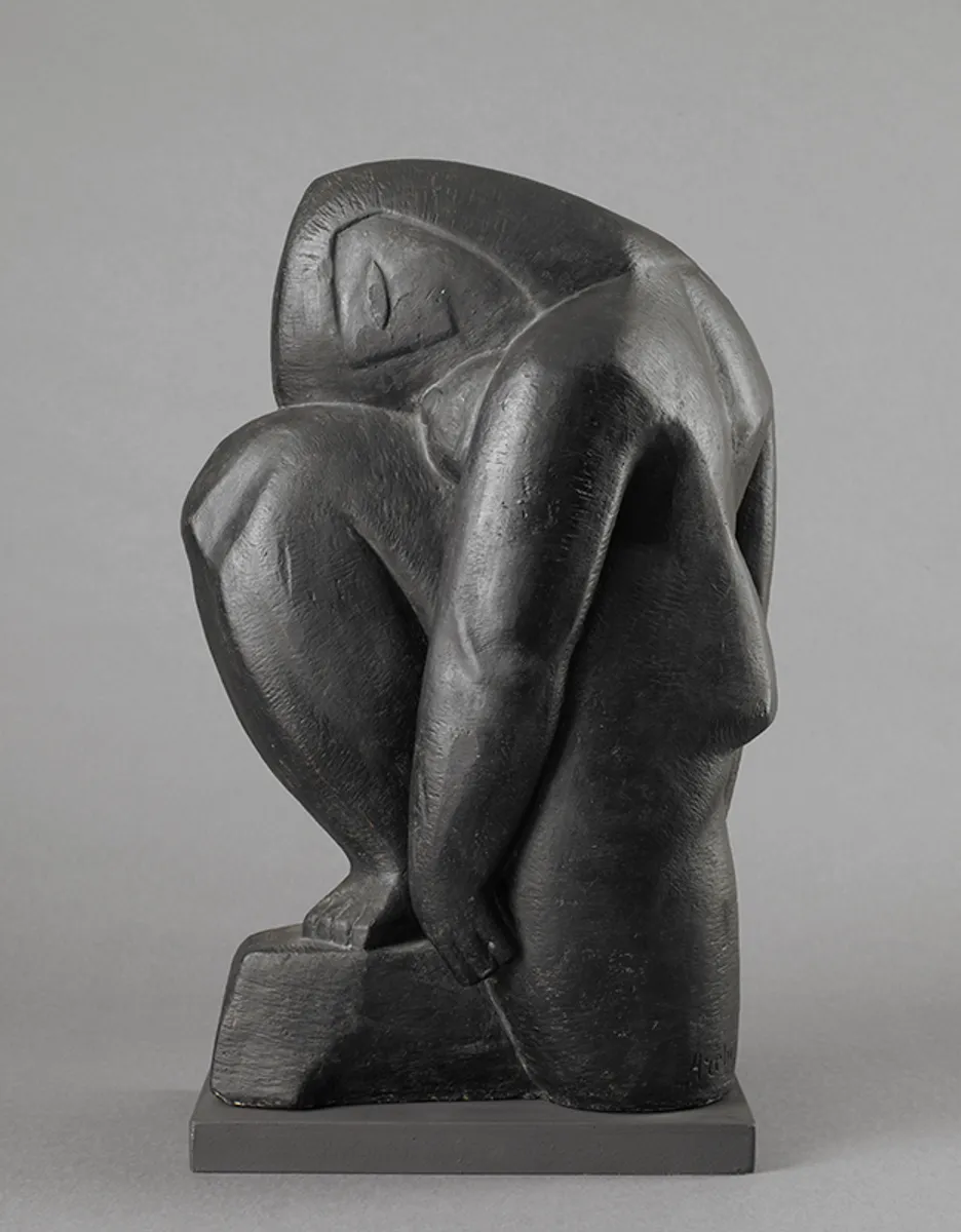 Жінка (Сум, Голова на колінах)