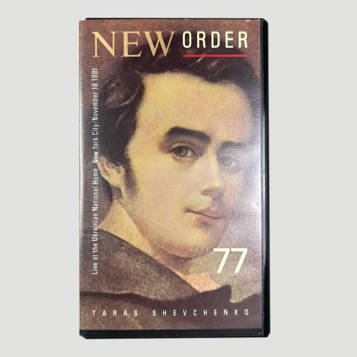 Це VHS-відеокасета живого виступу гурту New Order під назвою «Тарас Шевченко». Це VHS-відеокасета живого виступу гурту New Order під назвою «Тарас Шевченко».