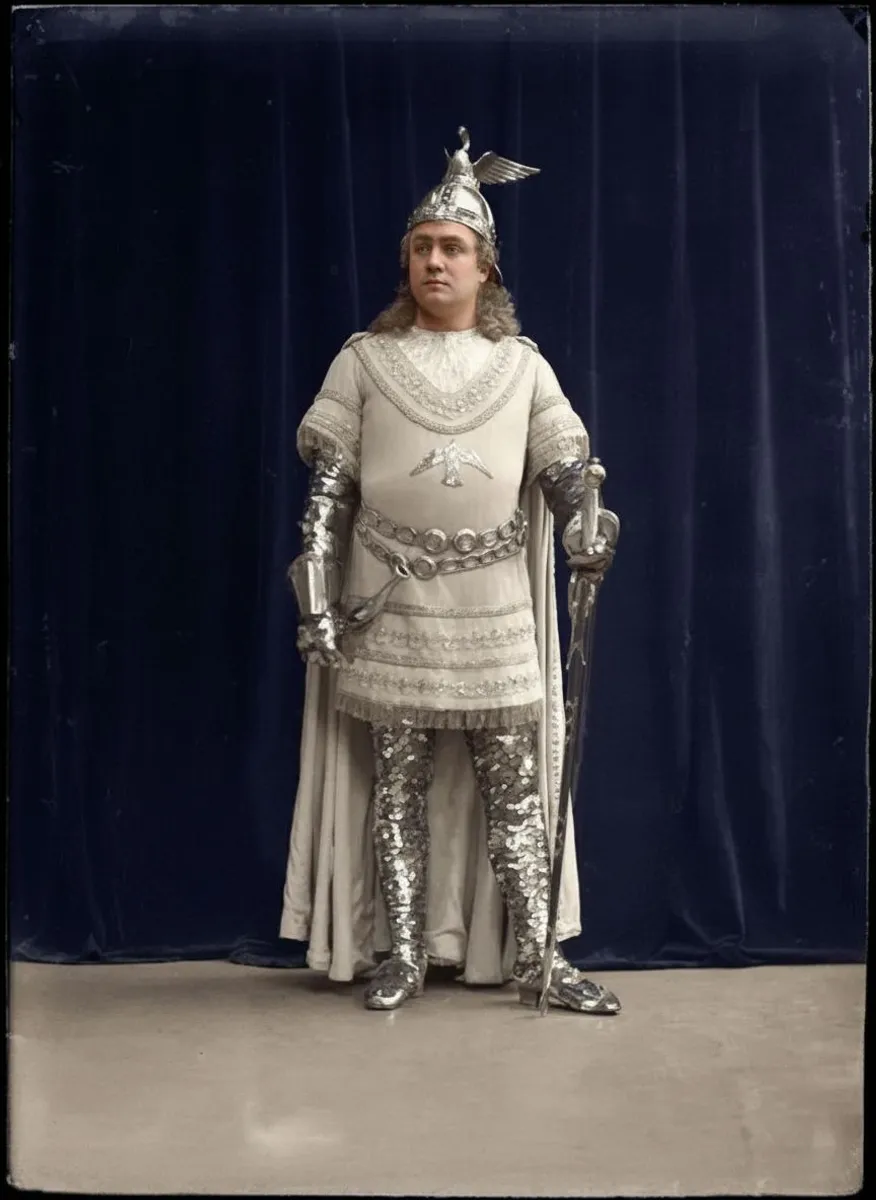 Модест Менцинський - Лоенrрін
в опері Лоенrрін > Ріхарда Вагнера. 1909 р. Модест Менцинський - Лоенrрін
в опері Лоенrрін > Ріхарда Вагнера. 1909 р.