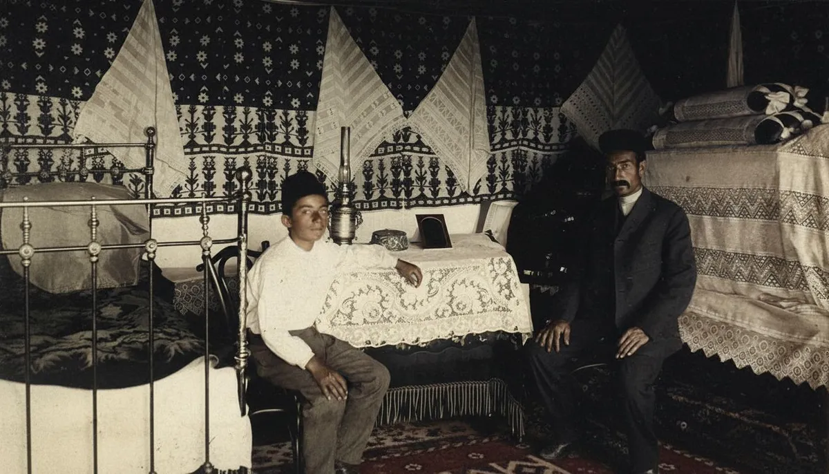 Вечірня розмова в кримськотатарському домі Вечірня розмова в кримськотатарському домі